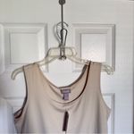 Chico's Chico’s Microfeel Timeless Tank Basic Knit Peyote Size 1 NWT‎ Photo 2