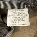 INAE Collection Poplin Woven Long Sleeve Striped Shirt Dress Women's XS Black Photo 14