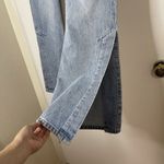 Levi's  premium ribcage split flare leg medium wash jeans high waist size US 28 Photo 6