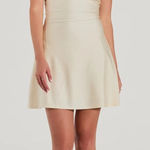 Windsor  So Your Vibe Strapless A-Line Mini Dress Ivory Photo 0