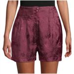 Free People Go Your Own Way Jacquard Shorts Women's Medium High Rise Rayon NEW Photo 1