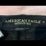 American Eagle AE Black Ripped Jeans Sz 00 Photo 2