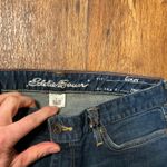 Eddie Bauer  Bootcut Size 8 Dark Wash Women's Curvy Denim Jeans Photo 1