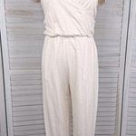 SMASH + TESS Women's Bamboo Rayon Jumpsuit Oatmeal Heather Photo 0