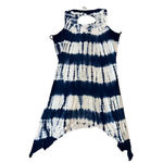 Sundays  Sleeveless Mock‎ Neck Tie-Dye Pattern High-Low Dress Size Plus XXL Photo 2