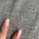 Smartwool  Women’s S Hooded Base Layer Gray‎ Stripes Outdoorsy Hiking Gorpcore Photo 8