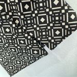 Van Heusen  Slim Fit Ankle Stretch Pants Tan Black Medallion Print Size 8 NEW Photo 6