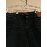 Arizona  Women's Juniors Jean Shorts Cuffed Bottoms Pockets Size 19 Blue Photo 4