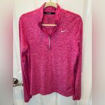 Nike Women's Dri-Fit Element 1/2 zip Long Sleeve running top size Medium Photo 1
