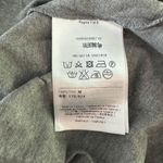 $250 NEW RED Valentino Grey Varsity Shirt Sheer Mesh Sleeves M S Gray Size M Photo 4