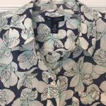 Gap  button down shirt floral lightweight XS Photo 2