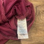 Lulus NWT  Mauve Ruched Bodysuit Stretchy Fitted Y2K Minimal Top Small Photo 3