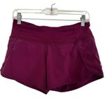 Lululemon Women’s Speed Short 2.5" Size 6 Dark Mystic Purple (4 Photo 0