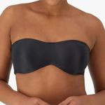 Lilyette Strapless Minimizer Bra Womens 36C Black Underwire Seamless Lightweight Size undefined Photo 0