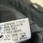 Quilted Vest Leopard Fur Reversible Black Photo 5