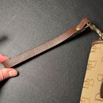 Dooney & Bourke  Signature Monogram Logo Flap Wristlet Photo 2