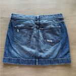 Denim Mini Skirt sz 4 Blue Photo 1