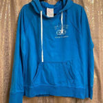PINK - Victoria's Secret Vintage  Blue Phi Beta PINK Sorority Hoodie L Photo 0