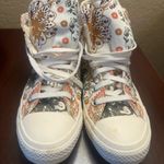 Converse  High-Top Sneakers with Floral Pattern Photo 10