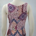 Altar'd State  Smocked Maxi Dress Womens‎ Large Pink Floral Boho Flowy Nap Style Photo 6