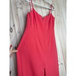 Lulus NWT  Impressive Glamour Coral Pink Sleeveless Column Maxi Dress Cocktail XL Photo 5