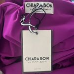 Chiara Boni La Petite Robe Costanza Long One-Shoulder Gown, Size 14 NWT $995 Photo 3