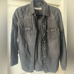 Top shop moto washed black denim Photo 1