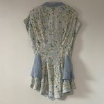 Free People  Pastel Floral Mini Dress Photo 4