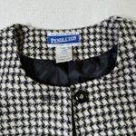 Pendleton  Vintage Tweed Houndstooth Gingham Button Down Blazer Photo 2