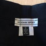 St. John Sport black denim jeans Gold Size 10 Photo 2