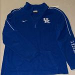 Nike Royal Blue Kentucky Quarter-Zip Pullover Photo 3