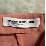 Amanda Uprichard Wrap Front Trousers Women's Medium Salmon Pink Cropped RTR Photo 4