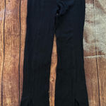 TNA Flared Leggings with Front Slit — Black — XS Photo 0