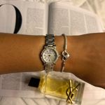 Anne Klein SILVER TONE AK  DIAMOND DIAL WATCH Photo 2
