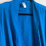 Stars Above  Women's Blue Satin Above the Knee Robe - Size XL/XXL - NWT Photo 7