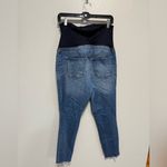 Isabel Maternity Dark Wash Jeggings Size 10 Blue Photo 3