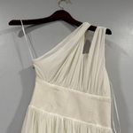 La Ligne One Shoulder Cut Out Dress Ivory XS Photo 7