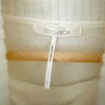 Nordstrom STITCHDROP | Ivory Cream Turtleneck Mini Dress Oversized Long Sleeve | Large Photo 3