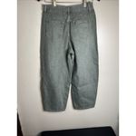 Miou Muse Womens OAKLYNN BARREL JEANS OLIVE Wide Leg Pants Medium Green Photo 7