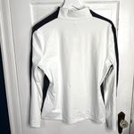Tyler Boe 1/4 Zip Long Sleeve White Golf Activewear Pullover NEW W1803 Sz L Size L Photo 4
