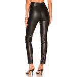 superdown Black Faux Leather Adonia Zipper Front Pants, L NWOT Photo 8