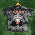 Urban Outfitters Iron Maiden Senjutsu Tie Dye Heavy Metal T-Shirt Size Large Photo 0