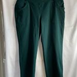 Lands' End Women’s Green XLP Flare-Leg Pants Active Comfy Pull-On Athleisure Photo 0