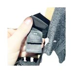 The North Face Womens Fleece Jacket Black Full Zip Pockets Mock Neck M Photo 4