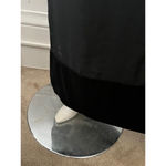 Ann Taylor Skirt black A line sheer embroidered floral embellished maxi skirt 6 Photo 2