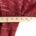 Knox Rose  Cardigan Sweater Womens XL Burgundy Red Fuzzy Eyelash Tie Front Cozy Photo 7