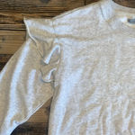 Aerie sweatshirt with cute ruffles on sleeves size small Photo 1