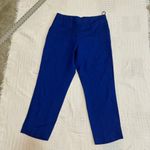 Calvin Klein new 12 side zip linen pant flat front elastic waist P 2661 Photo 8