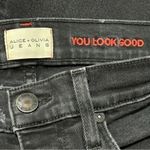 Alice + Olivia  Women’s Size 24 Black Noir Good High Rise Skinny Jeans Photo 3