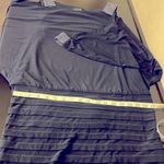 Betsy Adam Y2K elegant batwing tunic dress ,rhinestones embelished, stretchy, 8 Blue Photo 7